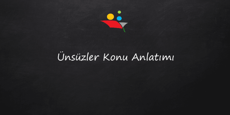7. Sınıf Ünsüzler Konu Anlatımı