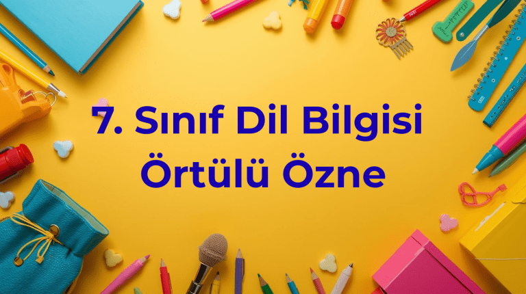 Örtülü Özne