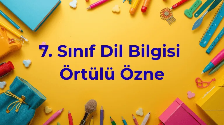 Örtülü Özne