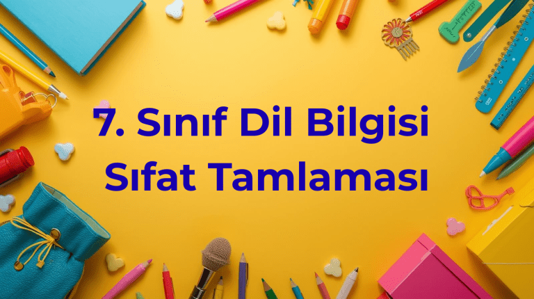 Sıfat Tamlaması