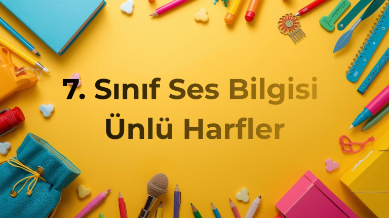 Ünlü Harfler