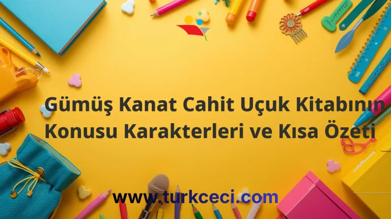 Gümüş Kanat Cahit Uçuk Kitabının Konusu Karakterleri ve Kısa Özeti